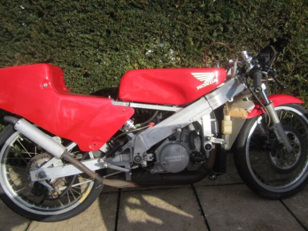 1987 Honda RS125 alloy frame spoked wheels