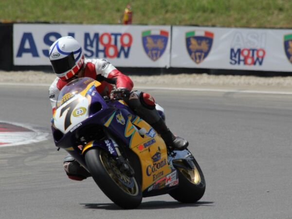 Varano ASI moto Show 2015 Ex Frankie Chilli 1999 Suzuki World Superbike