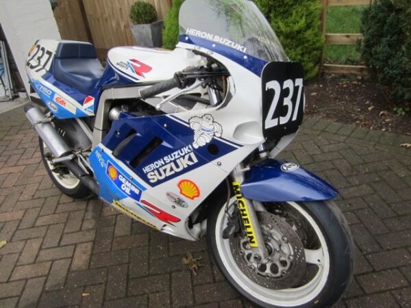 1988 Heron Suzuki GSXR750R ex Roger Marshall TT machine