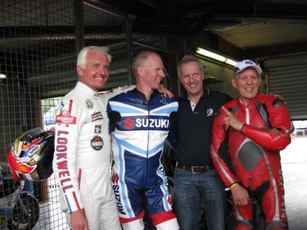 Brother David telling us how the others are Slow Phil Read MBE and Wil Hartog just laughed 2010
