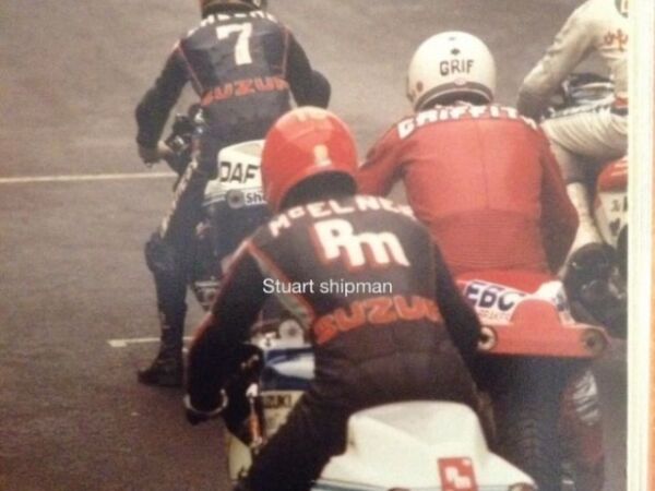 David At Scarborough With Barry Sheene and Rob Mac