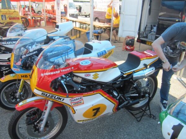 Team Francesco Merzari Suzuki MK2 RG500 Barry Sheene Tribute