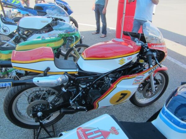 Team Francesco Merzari Suzuki MK2 RG500 Barry Sheene Tribute