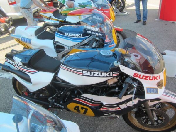 Team Francesco Merzari Suzuki RG500 MK2 RGB500 MK9 RGB XR45 Kit Varano 2016