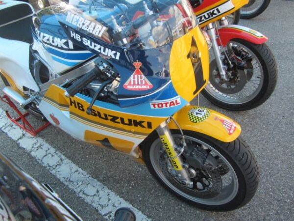 Team Francesco Merzari Suzuki RG500 MK2 RGB500 MK9 RGB XR45 Kit Varano 2016