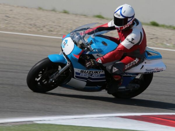 ASI Motorshow 2016 Varano Italy Steve Griffith 1984 MK10 Suzuki RGB500cc Classic team Suzuki
