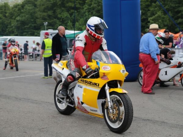 ASI Motorshow 2016 Varano Italy Steve Griffith 1984 XR45 Suzuki RGB500cc Classic team Suzuki