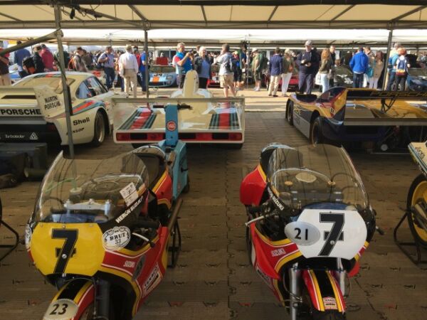 2016 Goodwood Festival Of Speed Tribute to Barry Sheene 40 Years since he won his World Championship,