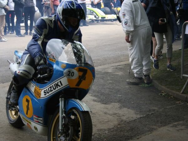2016 Goodwood Festival Of Speed Tribute to Barry Sheene 40 Years since he won his World Championship,
