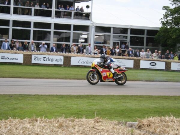 2016 Goodwood Festival Of Speed Tribute to Barry Sheene 40 Years since he won his World Championship,