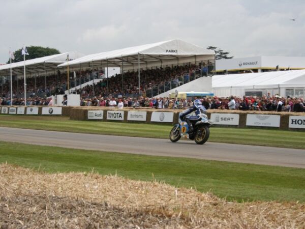 2016 Goodwood Festival Of Speed Tribute to Barry Sheene 40 Years since he won his World Championship,