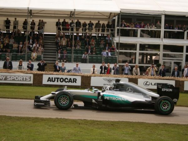 Championship leader Nico Rosberg Mercedes benz F1 WO5 Hybrid 2016 Goodwood festival of Speed