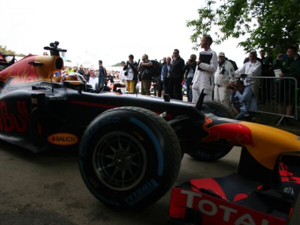 Red Bull F1 Pierre Gasly 2016 Goodwood Festival of Speed