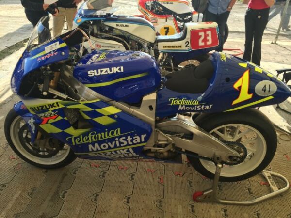 2016 Goodwood Festival Of Speed, Suzuki RGV500 XR80 Grand Prixx Kenny Roberts Jnr