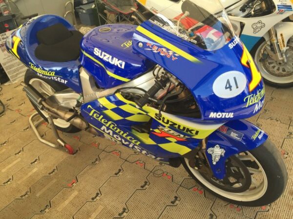 2016 Goodwood Festival Of Speed, Suzuki RGV500 XR80 Grand Prixx Kenny Roberts Jnr