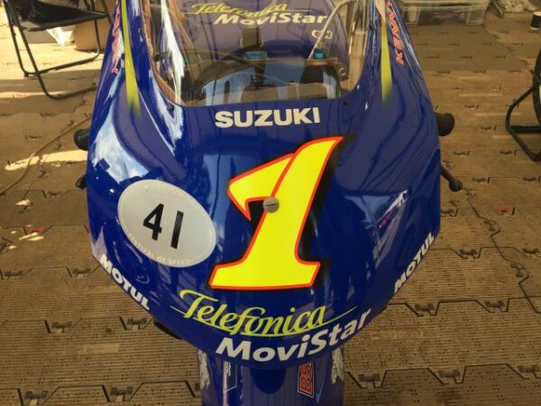 2016 Goodwood Festival Of Speed, Suzuki RGV500 XR80 Grand Prixx Kenny Roberts Jnr