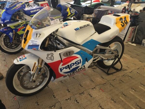 2016 Goodwood Festival Of Speed, Suzuki RGV500 XR77 Pepsi Suzuki