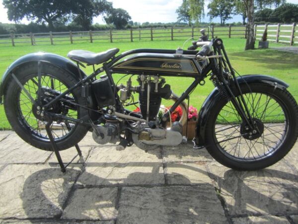 1926 Sarolea sports 500cc Model 28 ! Flat tank machine