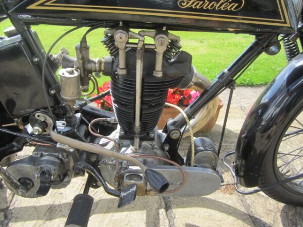 1926 Sarolea sports 500cc Flat tank machine