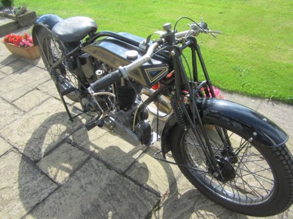 1926 Sarolea sports 500cc Flat tank machine