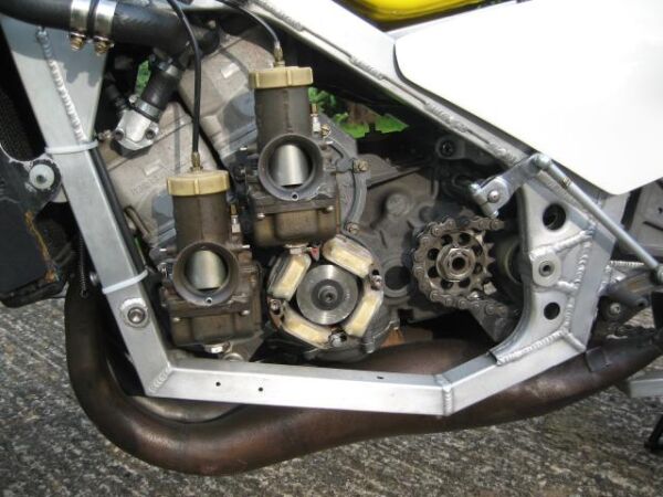 XR45 Engine from the Randy Mamola RGB500 XR45