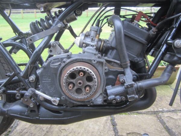 1974 Yamaha TZ350B Drum Brake