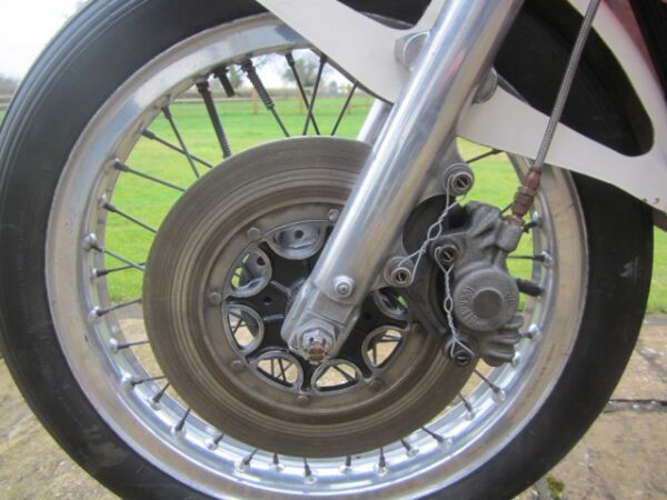 1974 Yamaha TZ350B Drum Brake