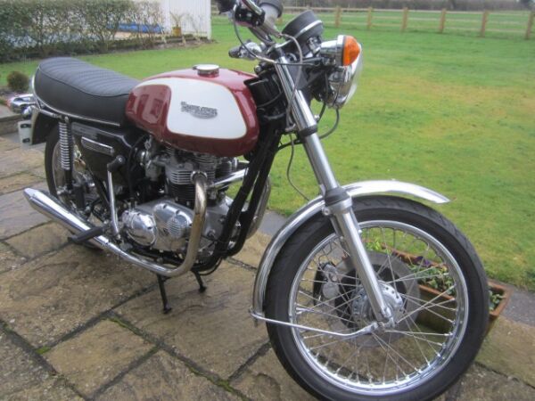 1976 Triumph Bonneville T140V 750cc 5 speed