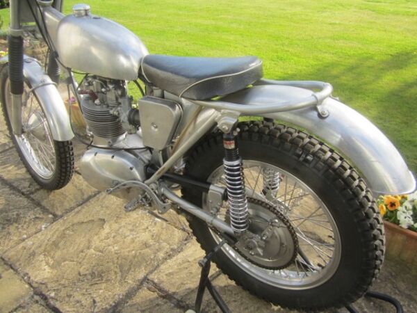 Terry Weedy BSA B40 Trials 350cc