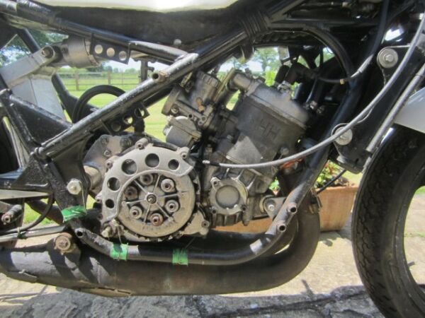 1983 Yamaha TZ250K Alan Carters Mitsui Le mans GP winning Machine