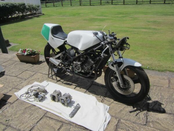 1983 Yamaha TZ250K Alan Carters Mitsui Le Mans GP winning Machine