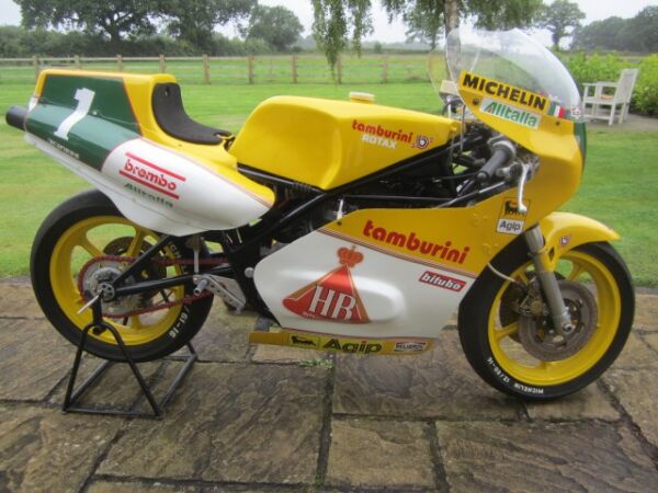 1983 Tamburini 250cc Rotax ex Galina Team HB Marceloni Lucchi