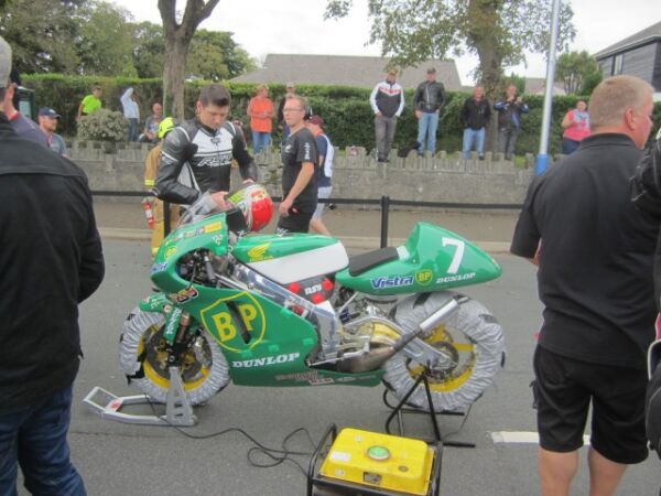 2017 Isle of Man Classic Junior lightweight TT Bruce Ansty