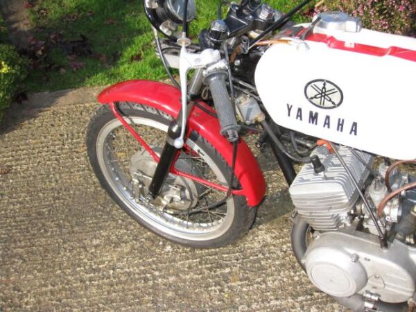 Yamaha TA125 cc Twin cylinder machine