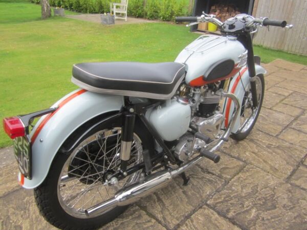 1958 Triumph Bonneville 650 Tangerine Dream