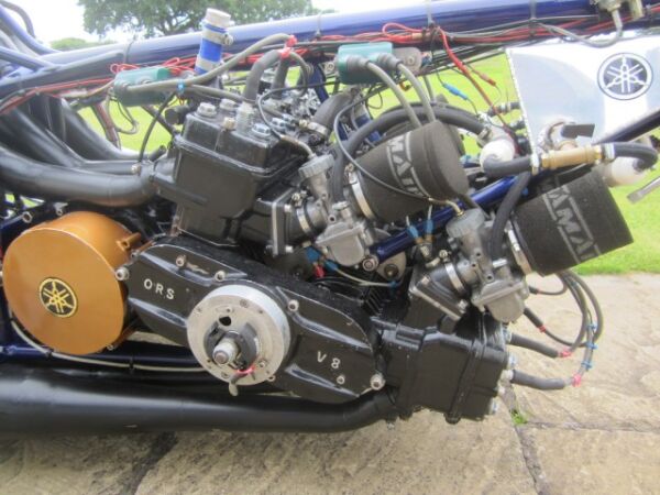 Yamaha TZ1500cc V8 280hp 500HP plus on nitrous just push the button the ultimate TZ