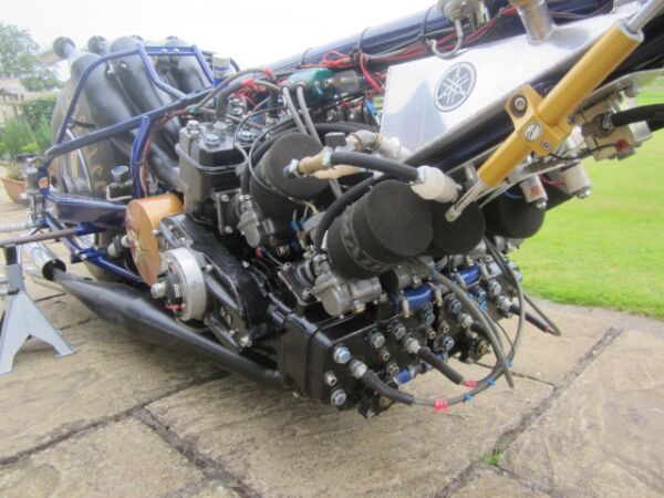Yamaha TZ1500cc V8 280hp 500HP plus on nitrous just push the button the ultimate TZ