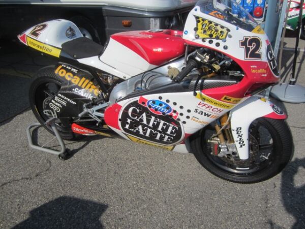 Aprilia 250 GP at 2016 Varano ASI Motor Show