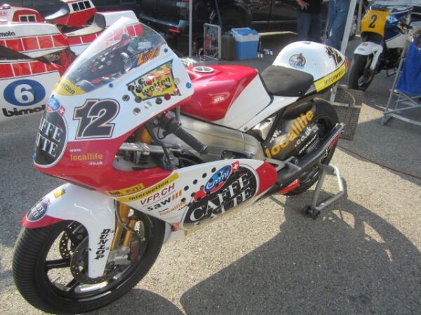 Aprilia 250 GP at 2016 Varano ASI Motor Show