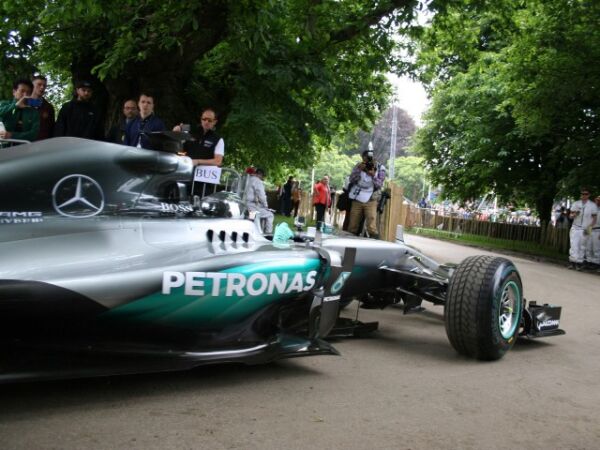 2016 Goodwood Festival Of Speed Race Bikes and F1 Cars World Champion Nikki Rosberg Mecedes F1