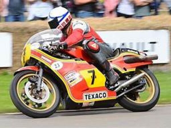 2016 Goodwood Festival of Speed Steve Griffith On The 1977 Ex Barry Sheene Worldchampionship XR27 Suzuki