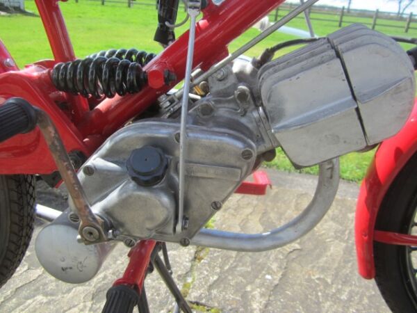 1947 Motoleggera Spanish Moto Guzzi Hispania.