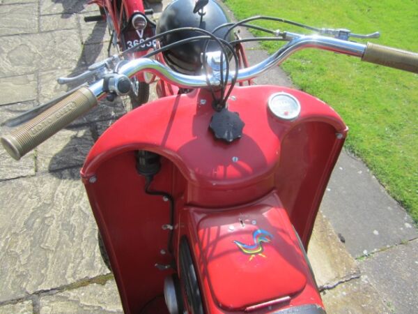 . 1957 Moto Guzzi Galletto UK reg