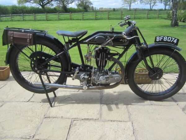 1927 AJS 350cc OHV BIG PORT