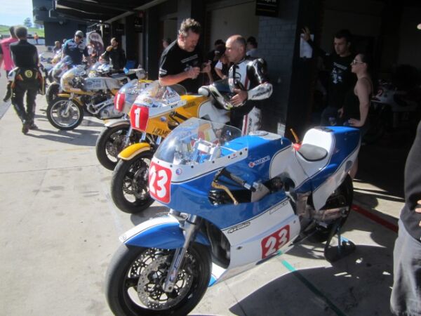 Eastern Creek Australia classic event Coleman Monocoque Suzuki