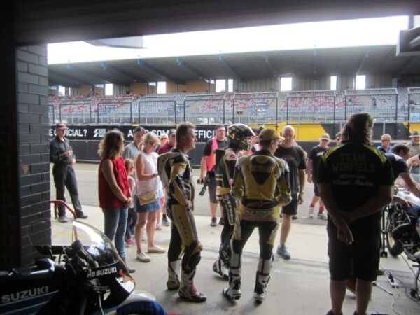 Eastern Creek Australia classic event with Francesco Chilli Troy Corser Jeremy McWilliams