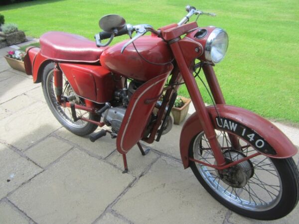 1959 Excelsior 197cc R10 Villiers original paint