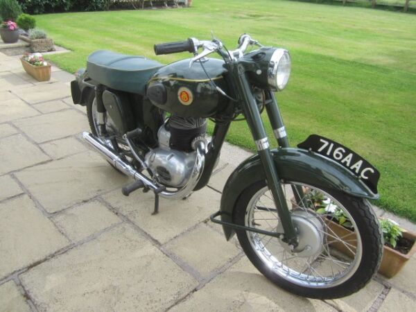 1958 Francis Barnett 250 25T