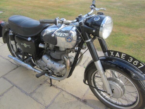 1956 AJS 600cc Model 30