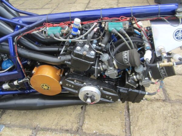 1986 Yamaha TZ1500 V8 Dragster 1500cc W8